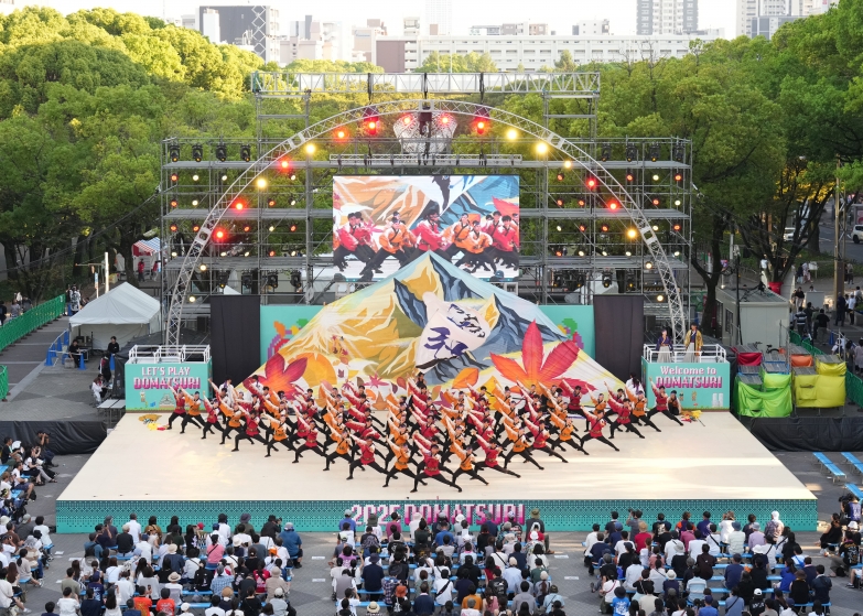 信州大学YOSAKOI祭りサークル和っしょい チーム写真