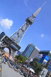 テレビ塔パレード会場部門　入選 名古屋の熱い日 山本　昭秀