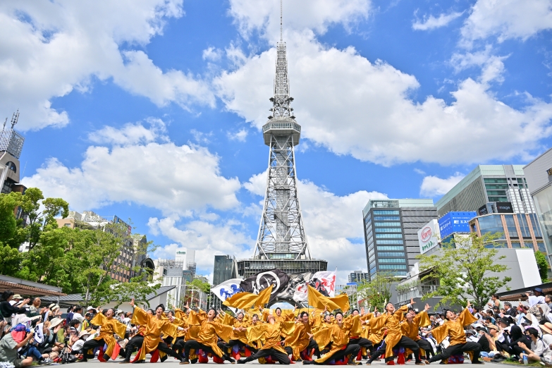 信州大学YOSAKOI祭りサークル和っしょい チーム写真