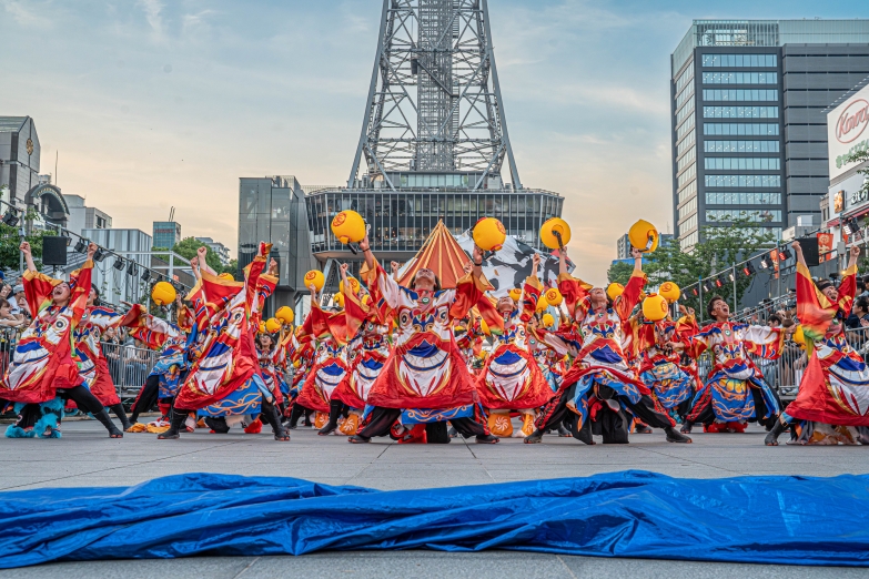 関学よさこい連　炎流 チーム写真