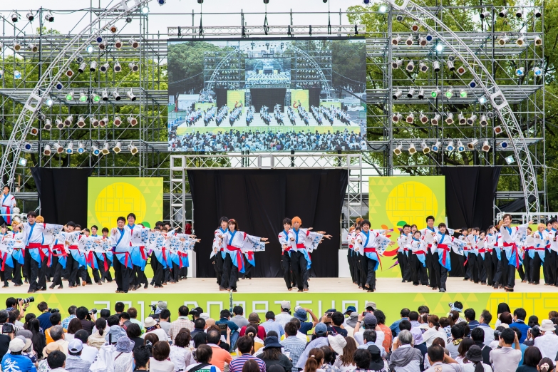 みちのくYOSAKOI THE!!駆波゛乱 チーム写真