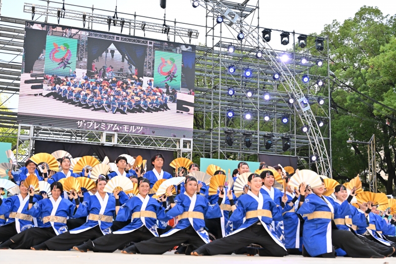 京炎 そでふれ！志舞踊 チーム写真