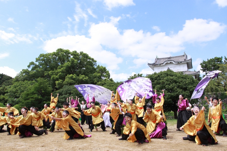 関西大学学生チーム"漢舞" チーム写真