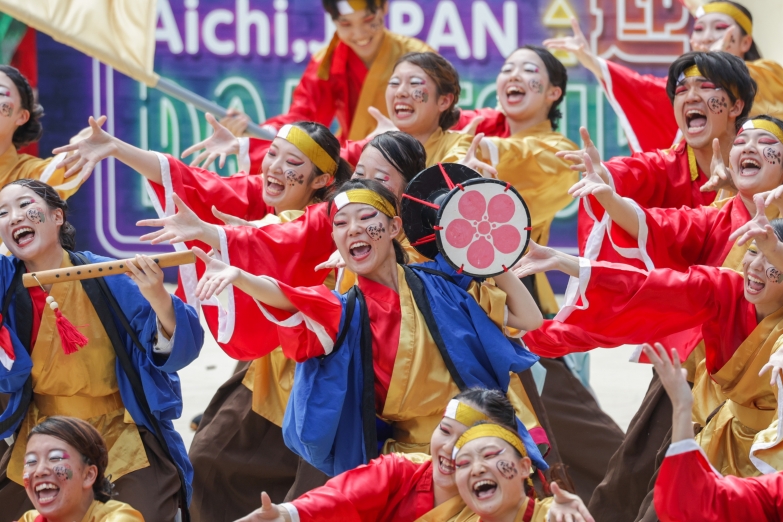 静岡大学よさこいサークルお茶ノ子祭々 チーム写真